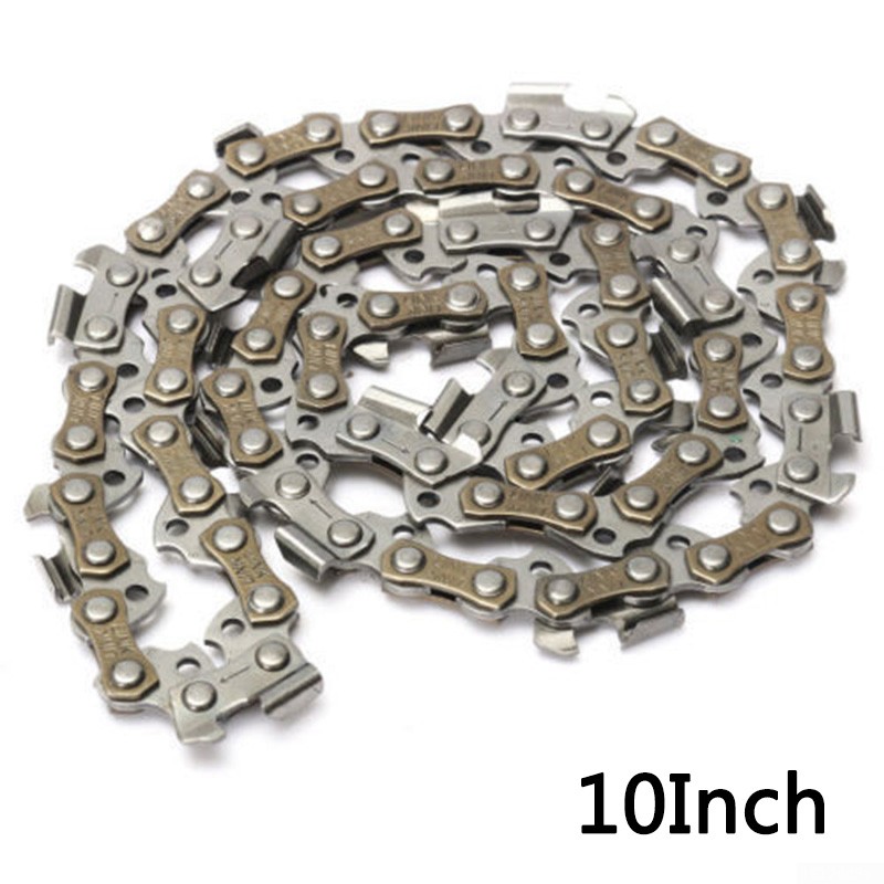 3x Pro 10 Inch Chainsaw Saw Chain Blade Kit 40 Driver Links 3/8LP 0.050