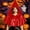 Red, variant on ZGRBOU Holographic Hooded Cape Shiny Metallic Medieval Short Cloak Festival Halloween Party Cosplay Costume for Women Men