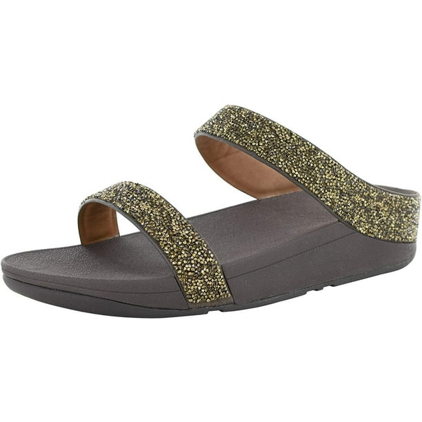 Fitflop fino quartz best sale slide