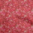 thumbnail image 1 of oneOone Polyester Spandex Red Fabric Abstract Floral Diy Clothing Quilting Fabric Print Fabric By Yard 56 Inch Wide, 1 of 4