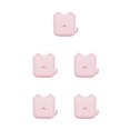 thumbnail image 3 of Ruiboury Remote Control Holder Wall Mounted Self Adhesive Storage Box Multifunctional Mobile Phone Organizer Office Hotel pink red 5Set, 3 of 6