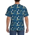 thumbnail image 3 of Bixox Men's Various Lights Printed Short Sleeve Skinny Athletic T-Shirt, 3 of 6