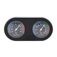 thumbnail image 2 of Hygrothermograph Reptile Hygrometer Mini Analog Temperature Humidity Meter Round Shape Thermometer ,Fast Response, 2 of 7