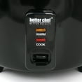thumbnail image 2 of Better Chef 8 Cup Automatic Rice Cooker in Black With Rice Paddle and Measuring Cup, 2 of 4