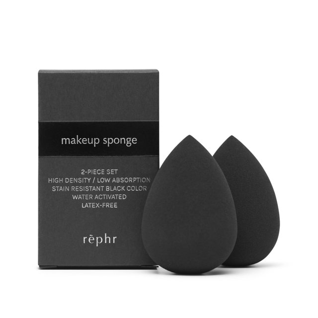 Esponja de maquillaje rephr® para base líquida y corrector, 2 unidades