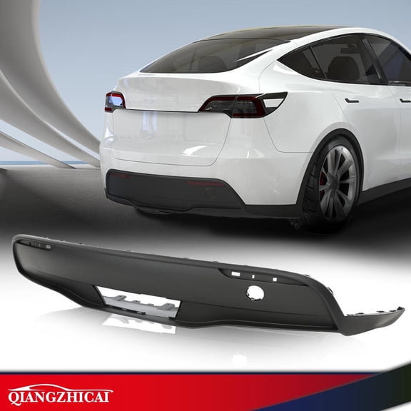 Fit For 2020-2023 Tesla Model Y Rear Bumper Lower Fascia Valance Cover Trim