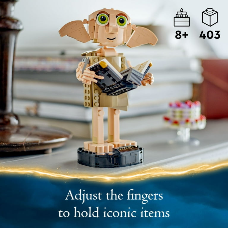 HARRY POTTER DOBBY THE HOUSE ELF Hand-Painted Poseable Portrait