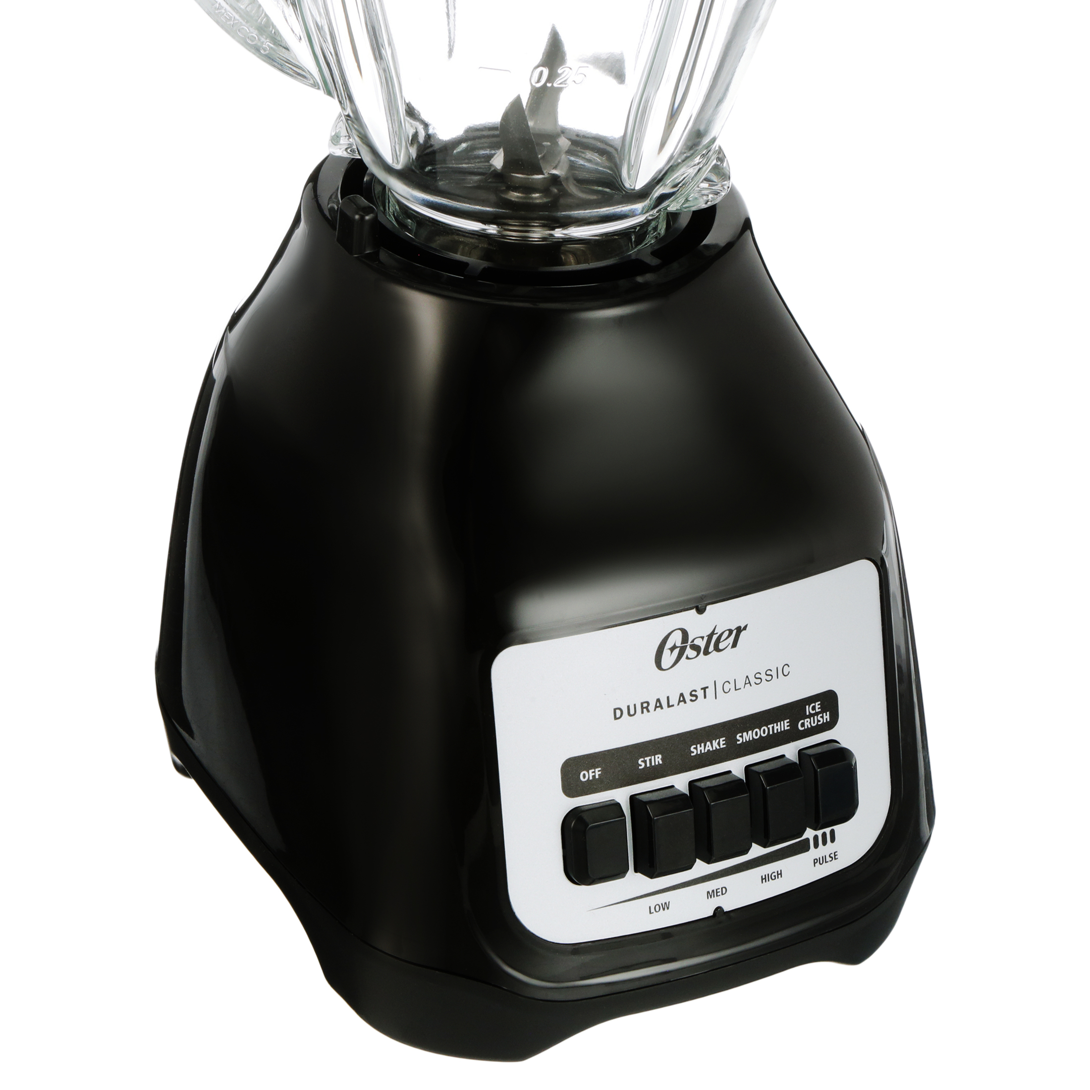 Oster Easy-to-Use Blender with 5-Speeds and 6-Cup Glass Jar, Black, New - image 3 of 9