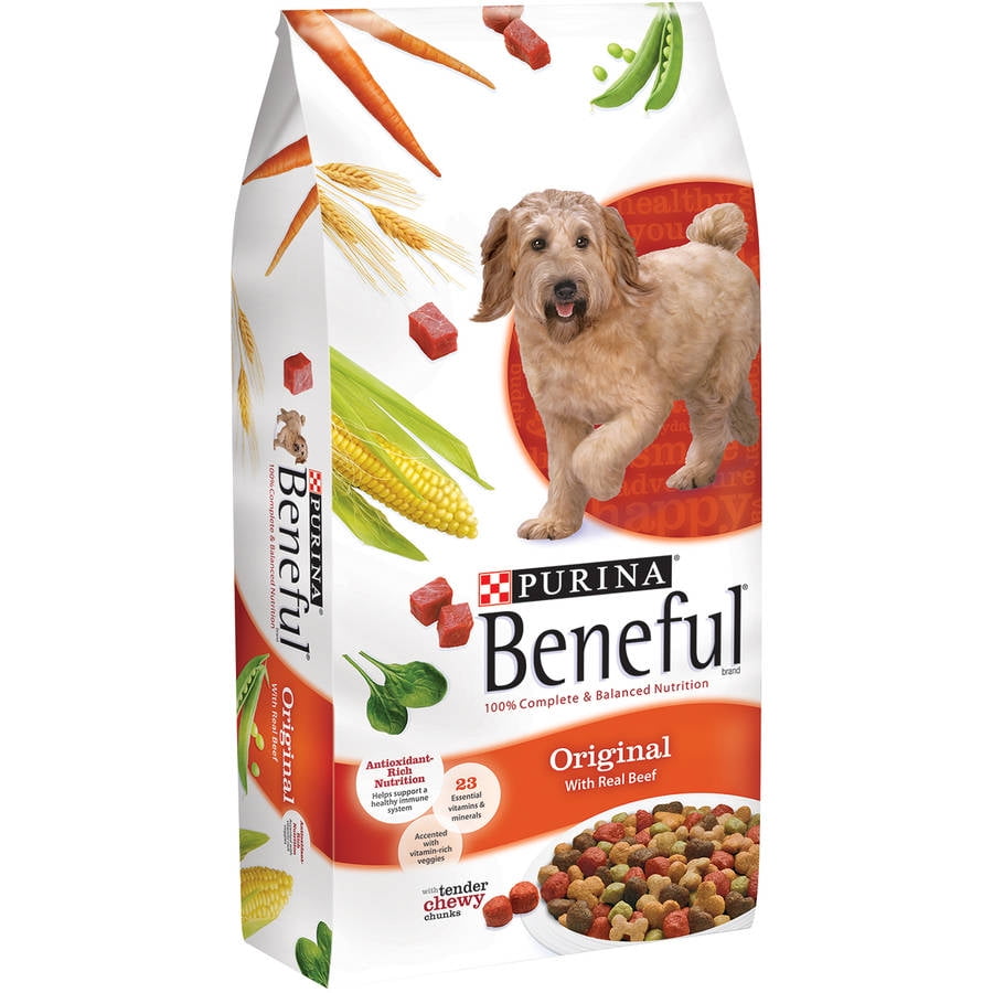 PURINA BENEFUL ORIGINAL With Real Beef Dry Dog Food 3.5lb.Storage Bag