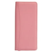 Leather Zippered Travel Document Passport Case & Card Wallet