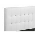 thumbnail image 5 of Glory Furniture Diamond Faux Leather Upholstered Twin Bed in White, 5 of 7