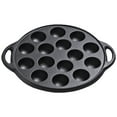 thumbnail image 1 of Parrilla para Bandeja Hornear Cgtredaw Takoyaki Hierro Fundido 15 Orificios Antiadherente, 1 of 9