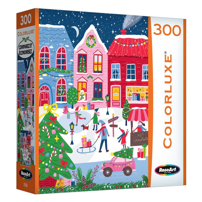 Colorluxe 300pc christmas town scene