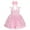 Pink, variant on Baby Girls Polka Dots Tulle Spliced Dresses Birthday Party Princess Tutu Dress Bowknot Headband Christmas Outfit 6-12 Months Green