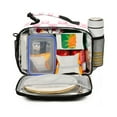 thumbnail image 2 of FORMRS Student Insulated Lunch Bag with Shoulder Strap Reusable Cooler Box for School, Pink Checkered Heart, 2 of 9