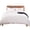 White, variant on MarCielo Cotton Duvet Cover Set 3 Piece 100% Washed Cotton Duvet Cover 1 Duvet Cover + 2 Pillowcases Solid (White, King)