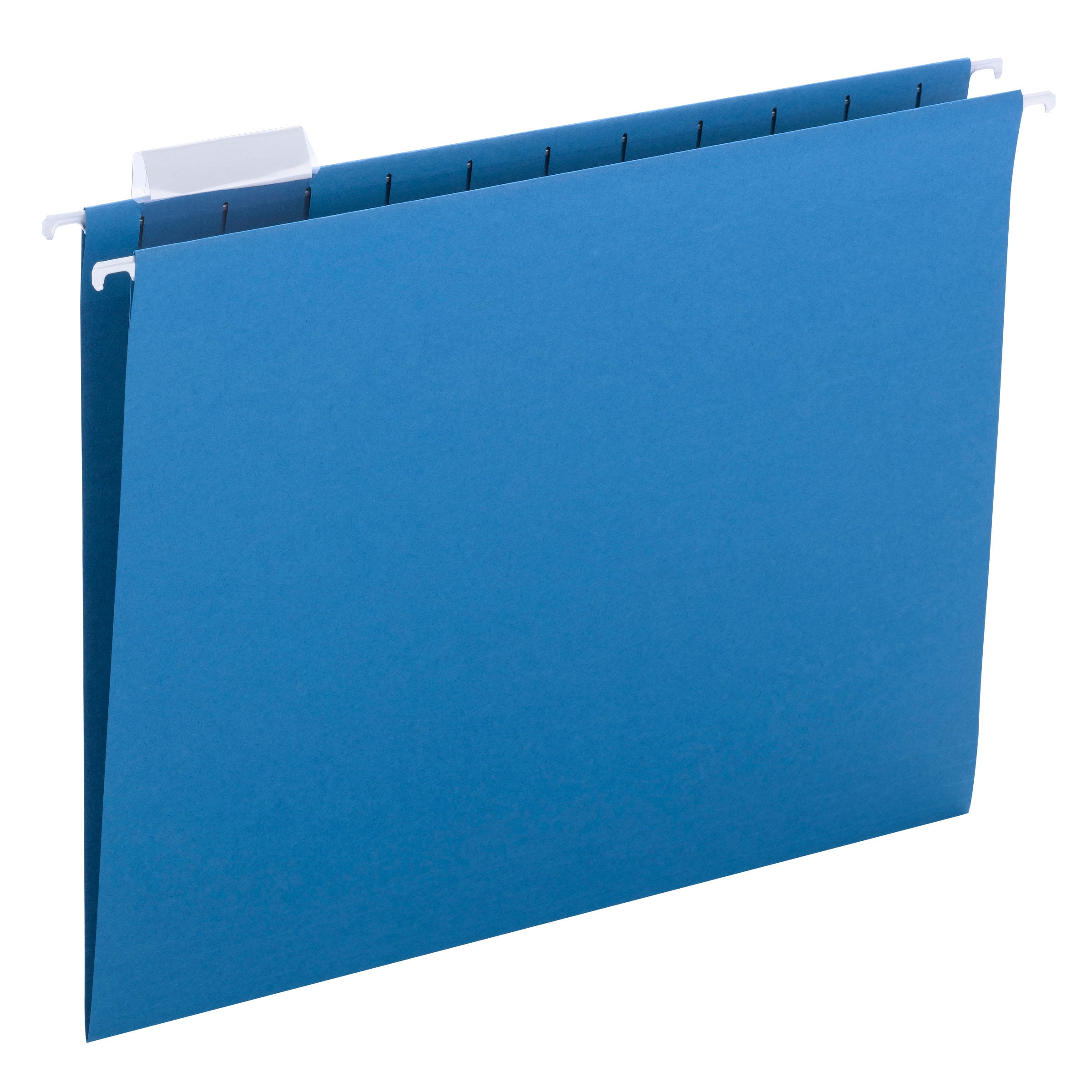Smead Colored Hanging Folders 1/5 Cut Tabs Sky Blue 25/BX Letter (64068