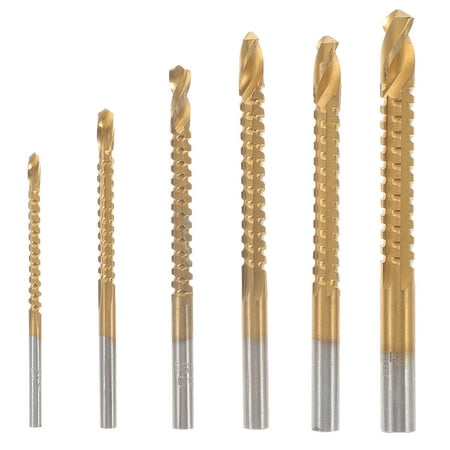 

Bit Drill Set Bits Side Cutting Twist Metal Screwdriver Drilling Serrated Tool Wood Impact Driver Woodwork Handheld