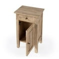 thumbnail image 3 of Pemberly Row Modern / Contemporary Solid Wood End Table - Natural, 3 of 9
