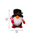 thumbnail image 3 of putnchl Gnomes Plush Christmas Gnome Decor Handmade Wooden Elderly Ornaments Staghorn Dwarf Rudolph Doll For Home Kitchen Table Ornaments Gifts, 3 of 5