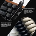 thumbnail image 1 of WEUVEB 1Pc Black Coiled Tube Keyboard Cable for Mechanical Keyboard Type-C Connector USB Data, 1 of 8