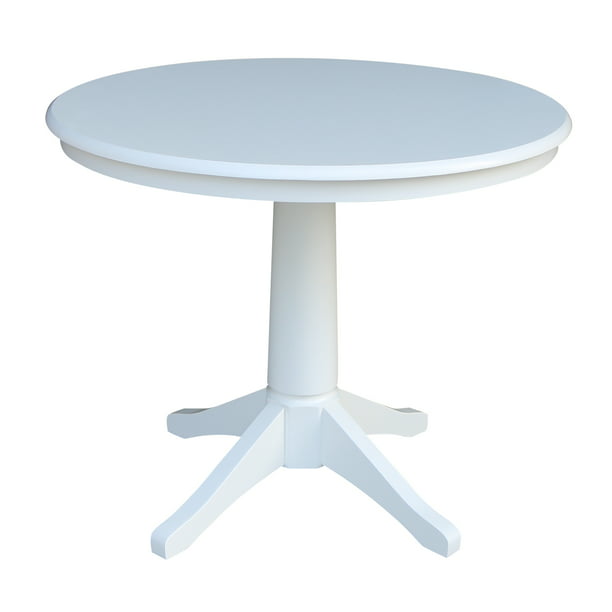 36 Round Pedestal Dining Table White, Round Pedestal Tables 36 Inches