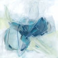 thumbnail image 2 of Vess, June Erica 12x12 White Modern Wood Framed Museum Art Print Titled - Blue Chasm II, 2 of 4