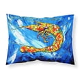 thumbnail image 1 of Carolines Treasures MW1226PILLOWCASE Ice Blue Shrimp Fabric Standard Pillowcase, 1 of 2
