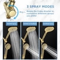 thumbnail image 7 of Dual Filtered Rain Shower  Combo, High  Handheld Shower  with Adjustable Bar - Rainfall Shower  And Showerhead with Filter for Hard Water - Removes Chlorine(), 7 of 7