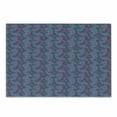 thumbnail image 1 of Abstract Cutting Board, Hand-drawn Waves Striped Petals and Leaves Pattern in Retro Style, Decorative Tempered Glass Cutting and Serving Board, in 3 Sizes, by Ambesonne, 1 of 2