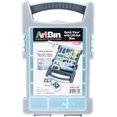 thumbnail image 1 of Artbin Quick View Box W/15 Bacs Relevables-13"X8"X2.375", Gris W/bleu Clair, 1 of 1