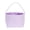 Purple, variant on Green Green Easter Bunny Basket Bag Childrens Handheld Gift Tote Canvas Fabric For Candy Collection Party Favor With Sturdy Construction