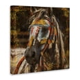thumbnail image 4 of Stupell Industries Patterned Horse Visage Animals Painting Wrapped Canvas Art Print Wall Art, 36 x 36, 4 of 8