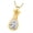 Gold, variant on lanema Memory Cremation Urn Jewelry Teardrop Pet Cremation Jewelry Ashes Mini Caskets