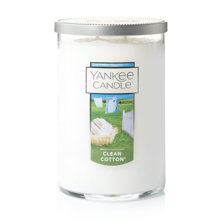 Yankee Candle Clean Cotton - Large 2-Wick Tumbler (Best Vape Cotton Wick)