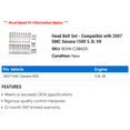 thumbnail image 2 of Head Bolt Set - Compatible with 2007 GMC Savana 1500 5.3L V8, 2 of 2