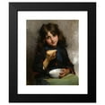 thumbnail image 2 of Léon-Jean-Basile Perrault 20x24 Black Modern Framed Museum Art Print Titled - The Snack (1880), 2 of 5