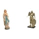 thumbnail image 1 of Estatua de caballero de resina, figura decorativa de escritorio, diseño sereno, ideal para regalar, para el hogar, la oficina o el jardín., 1 of 8