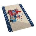 thumbnail image 2 of EGNMCR Independence Day Crystal Velvet Doormat Independence Day Crystal Velvet Doormat, 2 of 5