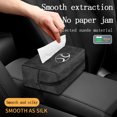thumbnail image 4 of Caja de papel de gamuza para pañuelos de coche, soporte para colgar en el respaldo del asiento, accesorios para BAIC Senova X25 X35 X55 X65 Beijing BJ20 EV5 BJ40 X7, 4 of 5