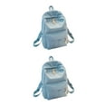 thumbnail image 3 of Wweixi Fashionable Women Backpack For School And Travel Sturdy And Roomy Spacious light blue 2Set, 3 of 6
