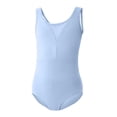 thumbnail image 4 of purcolt Girls Sleeveless Ballet Leotard Dance Leotard Team Basic Ballet Dance Leotard Casual Comfort Ballet Outfit, 4 of 6