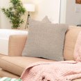 thumbnail image 1 of Fabstyles Chenille Basket Weave Polyester Cushion with Poly-Insert Decorative Accent Cushion for Sofa Couch Bedroom Living Room18 X 18 with Zipper, 1 of 2