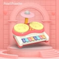 thumbnail image 1 of Ensemble de Pile Piano Clavier Musical pour Bébé, Ensemble de Jeu d'Instruments de Musique pour Enfants, Jouets d'Instruments de Musique Électroniques pour Cadeaux Garçon Fille Rose, 1 of 6