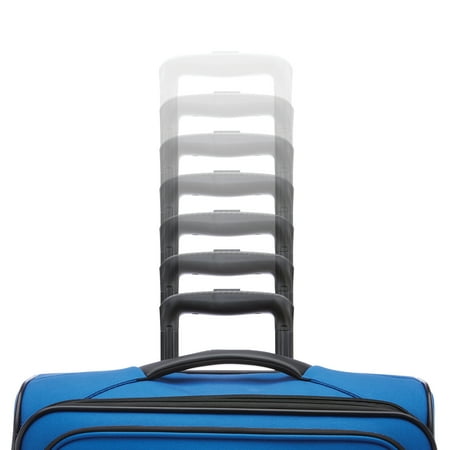 American Tourister - 4 Kix 2.0 24" Expandable Spinner Carry-On Suitcase - Classic Blue