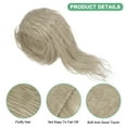 thumbnail image 2 of Uxcell Faux Fur Fabric Precut Strips, 59x2 Inch Plush Faux Fur Fabric Square for DIY Crafts [Khaki], 2 of 6