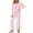 Pink, variant on purcolt Women's Ribbed Knit Lounge Set 2 Piece Outfits Long Sleeve Button Down Tops and Wide Leg Pants Casual Tracksuit Sets Matching Outfits