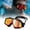 Orange, variant on Swimming Gear for Adults Kids Training Pool Beach Water Sports Goggles Diving Eyewear Blue 20 cm
