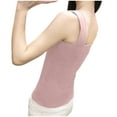 thumbnail image 5 of Ashirexll Womens Casual Tops, Tank Tops for Women, Summer Solid Color V-Neck Casual Daily Sleeveless Camisole Top, 5 of 5