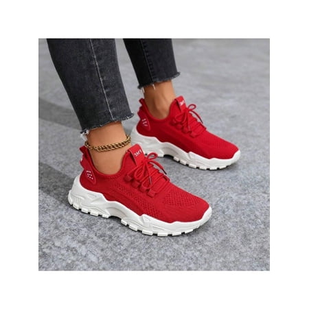 Women Running Sneakers Four Seasons Breathable Low-Top Casual Comfortable Soft Sole Shoes for Women 2026 Women Running Sneakers Four Seasons Breathable Low-Top Casual Comfortable Soft Sole Shoes for Women 2026